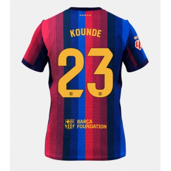 Barcelona Jules Kounde #23 Maglia Gara Casa Repliche 2026-27 Maniche Corte